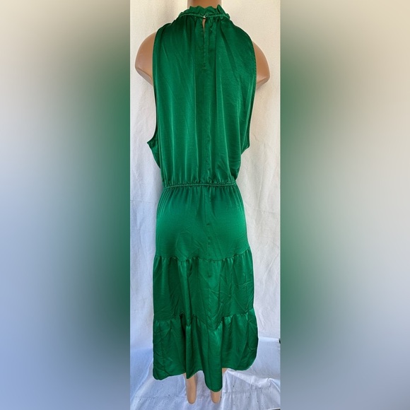 Nine.Eight Womens and Womens Plus Satin Halter Midi Dress, Sizes 3X - Picture 10 of 10